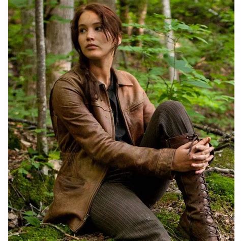 The Hunger Games Katniss Everdeen Leather Jacket